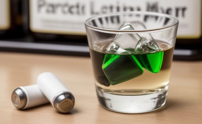 paracetamol and alcohol