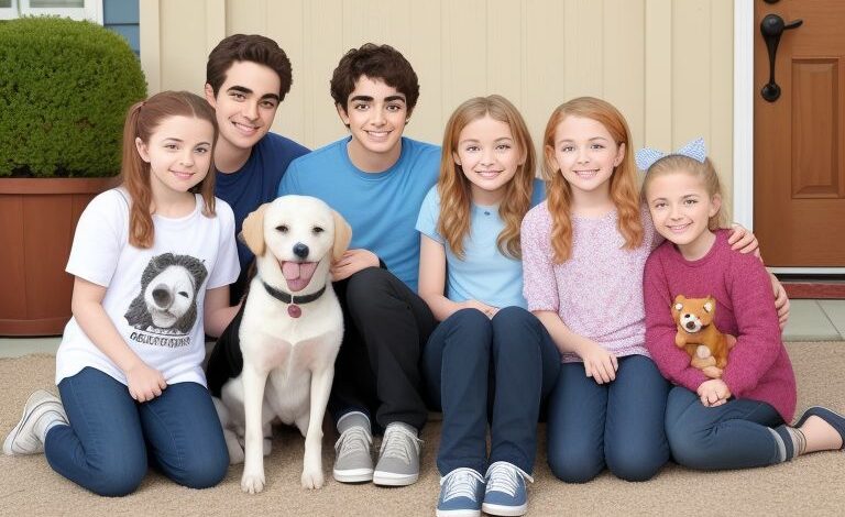 dog with a blog cast