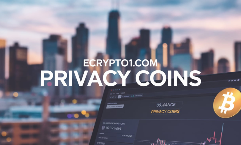 ecrypto1.com Privacy Coins