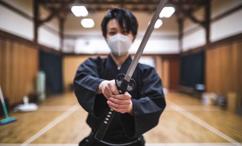 Blade Sheathed in a Saya NYT