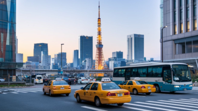 Tokyo to Osaka Distance