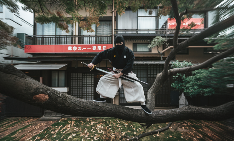 Ninja Trick House in Tokyo