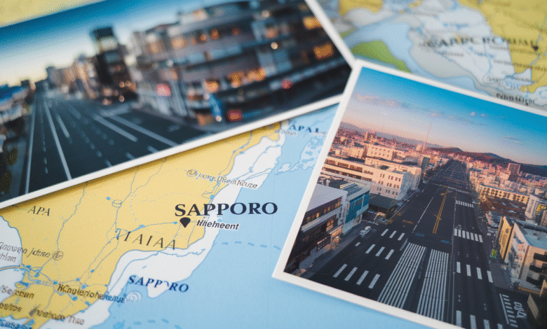 Japan Map Sapporo