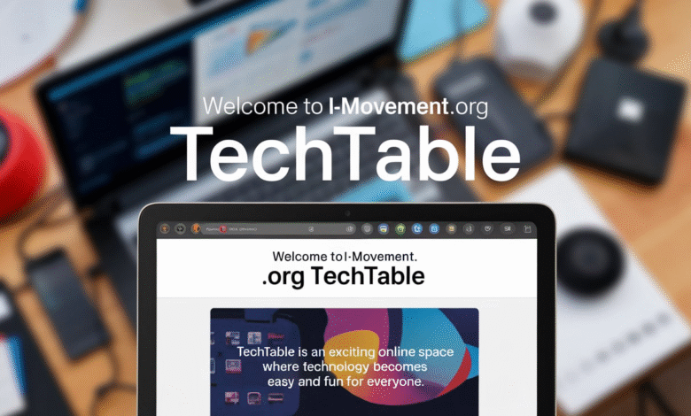 www. i-movement.org techtable